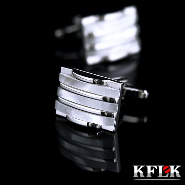 cuff link and tie clip sets kflk jewelry shirt fashion cufflinks for mens brand shell links button luxury wedding male, Silver;golden
cuff link and tie clip sets kflk jewelry shirt fashion cufflinks for mens brand shell links button luxury wedding male, Silver;golden