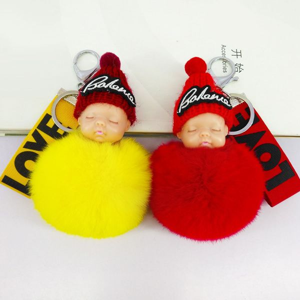 cute baby pompom ball key chains soft fur handmade jewelry keychain bags pendant decoration letters print ornament new year gift, Silver
cute baby pompom ball key chains soft fur handmade jewelry keychain bags pendant decoration letters print ornament new year gift, Silver