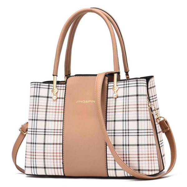 leather ladies bag 2020 new korean large-capacity shoulder bags killer bag check wild handbag ladies messenger bags
leather ladies bag 2020 new korean large-capacity shoulder bags killer bag check wild handbag ladies messenger bags