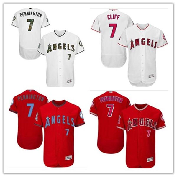 custom any name number quality baseball jersey los angeles 7 cliff pennington#angel baseball wear men women youth jerseys shi, Blue;black
custom any name number quality baseball jersey los angeles 7 cliff pennington#angel baseball wear men women youth jerseys shi, Blue;black