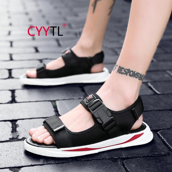 cyytl sandals for men summer breathable leather shoes casual shoes outdoor business style plus size non-slip, Black
cyytl sandals for men summer breathable leather shoes casual shoes outdoor business style plus size non-slip, Black