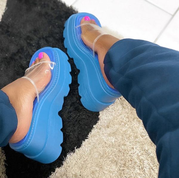 doratasia ins fashion women platform slippers pvc transparent brand slippers women wedges casual shoes woman, Black
doratasia ins fashion women platform slippers pvc transparent brand slippers women wedges casual shoes woman, Black