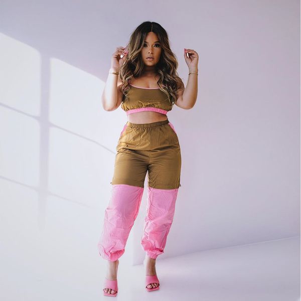 женская одежда 2 piece set щитовые конструктор женщин костюмы без рукавов танк длинные брюки outfit мода повседневные костюмы, Gray
женская одежда 2 piece set щитовые конструктор женщин костюмы без рукавов танк длинные брюки outfit мода повседневные костюмы, Gray