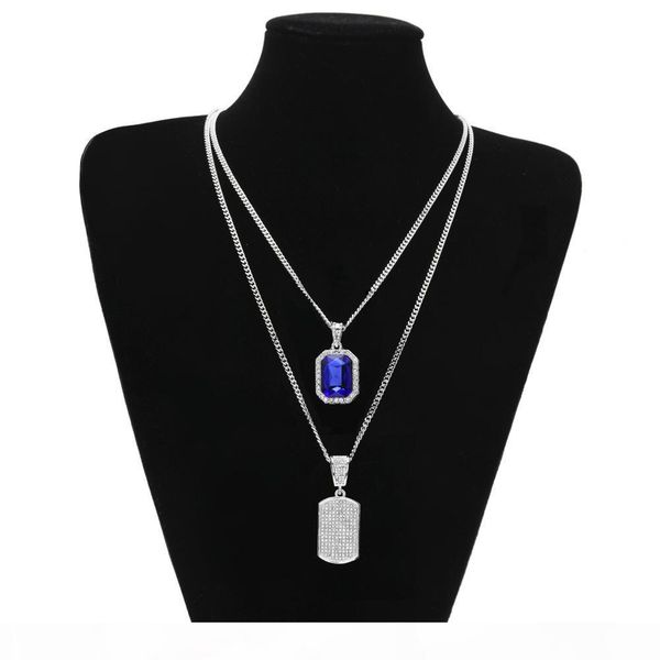 new arrival micro rhinestone red ruby dog tag pendant chain necklace set iced out hip hop jewelry, Silver
new arrival micro rhinestone red ruby dog tag pendant chain necklace set iced out hip hop jewelry, Silver