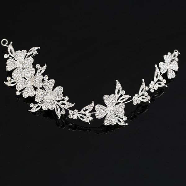 2020 new arrival plant trendy zinc alloy tiaras bendable crystal flower bridal hair vine wedding accessories new, Golden;silver
2020 new arrival plant trendy zinc alloy tiaras bendable crystal flower bridal hair vine wedding accessories new, Golden;silver