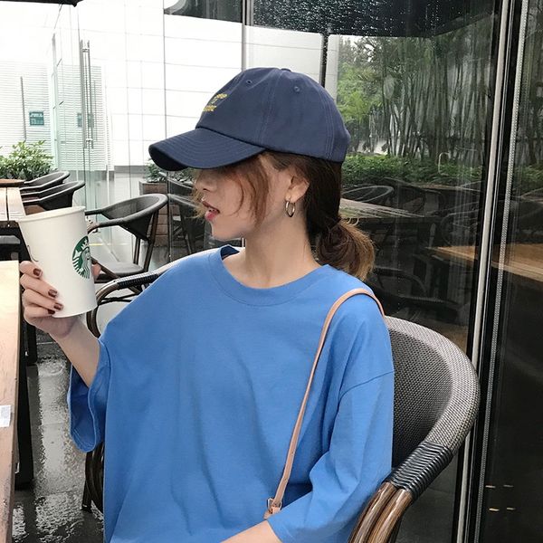 my3pt embroidered letter hat female summer korean style student street trendsetter cotton casual all-match soft baseball baseball cap ca, Blue;gray
my3pt embroidered letter hat female summer korean style student street trendsetter cotton casual all-match soft baseball baseball cap ca, Blue;gray
