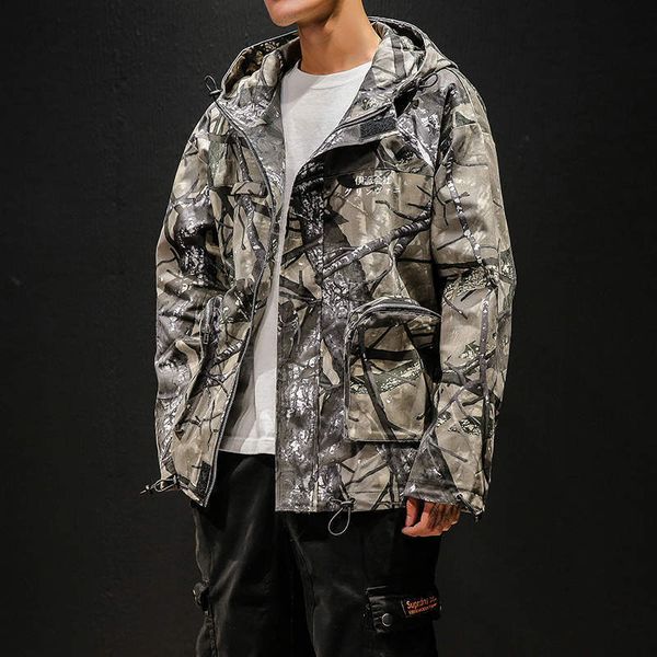 2019 spring new style men's casual western style camouflage loose-fit youth hooded fashion large size jacket, Black;brown
2019 spring new style men's casual western style camouflage loose-fit youth hooded fashion large size jacket, Black;brown