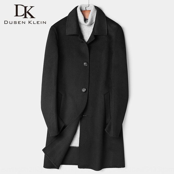 woolen men's mid-length lapel double-sided men's woolen trench windbreaker wool wool coat cashmere-coat, Black
woolen men's mid-length lapel double-sided men's woolen trench windbreaker wool wool coat cashmere-coat, Black