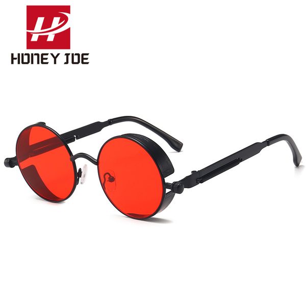 fashion retro vintage steampunk round sunglasses punk sun glasses for men women small metal frame circle eye glasses uv400, White;black
fashion retro vintage steampunk round sunglasses punk sun glasses for men women small metal frame circle eye glasses uv400, White;black