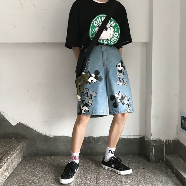 iku1e модные denim обрезаны и брюки мультфильм печатный подросток прямо промытый мужские модная джинсовый обрезанный и брюки мультфильм печа, Blue
iku1e модные denim обрезаны и брюки мультфильм печатный подросток прямо промытый мужские модная джинсовый обрезанный и брюки мультфильм печа, Blue
