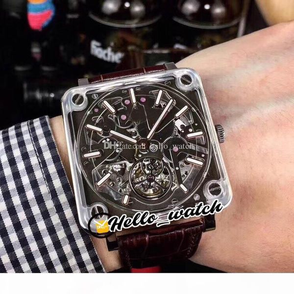 new 42.5mm experimental br-x2 brx2-mrtb-sk-st skeleton tourbillon automatic mens watch black caes black dial leather watches hello_watch f07, Slivery;brown
new 42.5mm experimental br-x2 brx2-mrtb-sk-st skeleton tourbillon automatic mens watch black caes black dial leather watches hello_watch f07, Slivery;brown
