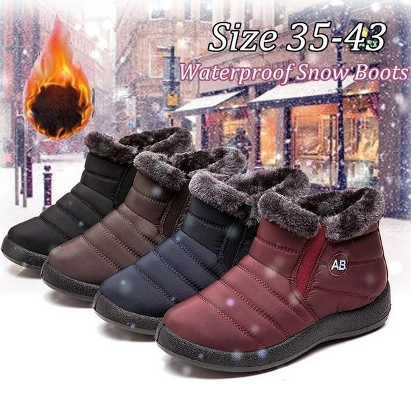 new 2020 fashion women winter boots casual shoes slip on keep warm snow boots ladies loafers waterproof ankle women, Black
new 2020 fashion women winter boots casual shoes slip on keep warm snow boots ladies loafers waterproof ankle women, Black