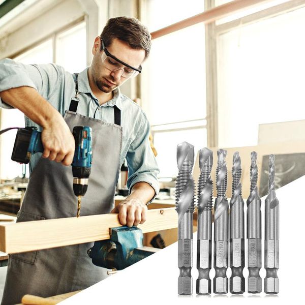 6pcs durable drill bit drilling power tools for metal practical multi-functional high speed steel wood hole cutter
6pcs durable drill bit drilling power tools for metal practical multi-functional high speed steel wood hole cutter