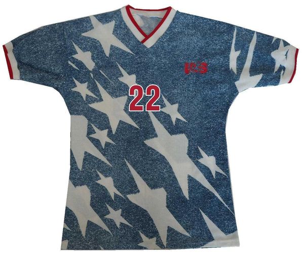 1994 retro america lalas classic soccer jersey 94 stewart wegerle balboa united return football shirt perez jones states ancient maillot, Black;yellow
1994 retro america lalas classic soccer jersey 94 stewart wegerle balboa united return football shirt perez jones states ancient maillot, Black;yellow