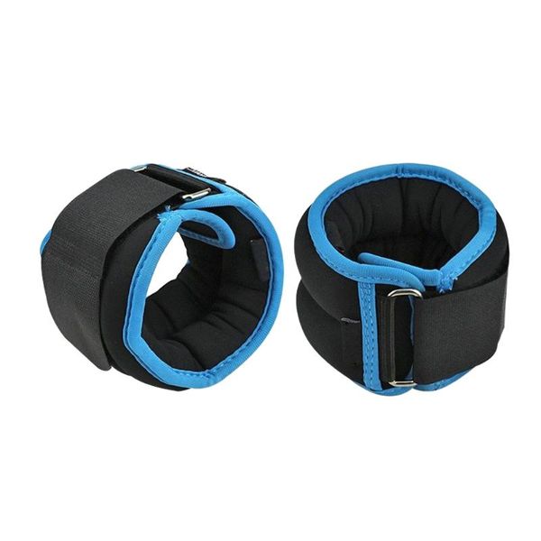 1 Pair 1kg Adjustable Weight Lifting Elastic Soft Pressurized Wristband Weight-bearing Sandbag Wrist Guard Binding Wristband