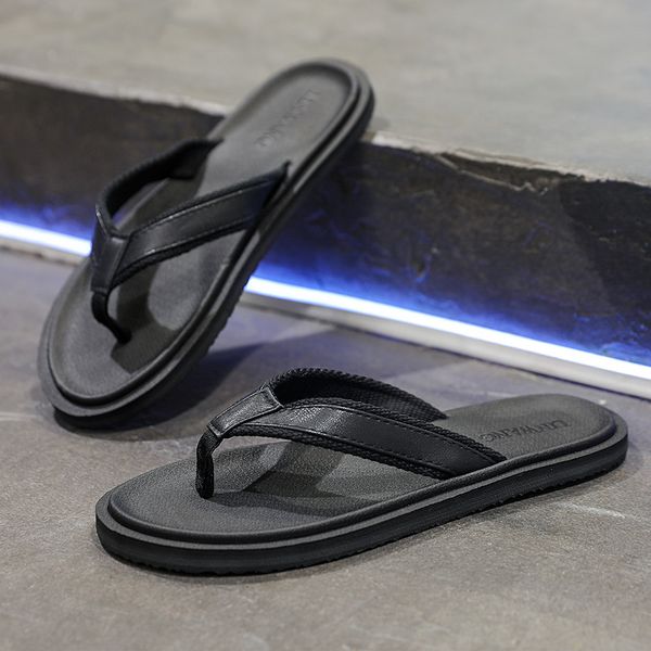 mazefeng summer korean big size tide slippers men non-slip cool flip-flops breathable thick-soled sandals slippers toe sandals, Black
mazefeng summer korean big size tide slippers men non-slip cool flip-flops breathable thick-soled sandals slippers toe sandals, Black