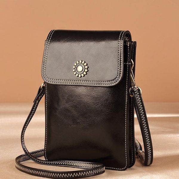design mobile phone bag ladies classic fashion black leather mini bag ladies casual one-shoulder diagonal coin purse gift 138
design mobile phone bag ladies classic fashion black leather mini bag ladies casual one-shoulder diagonal coin purse gift 138