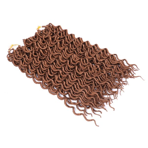 yucan 18" завитые поддельный locs мягкие волос deep поддельный locs twist плетенки 70г / шт goddess locs крючком плетение волос наращивание, Black
yucan 18" завитые поддельный locs мягкие волос deep поддельный locs twist плетенки 70г / шт goddess locs крючком плетение волос наращивание, Black