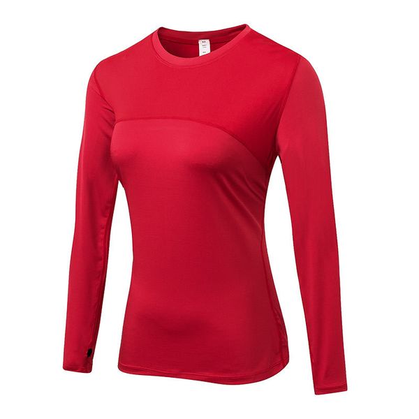 women letter printing sport shirts solid color high elastic gym yoga running breathable long sleeve t-shirts, White;red
women letter printing sport shirts solid color high elastic gym yoga running breathable long sleeve t-shirts, White;red