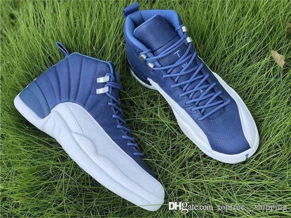 air authentic 12 indigo stone blue basketball shoes retro men legend blue obsidian 12s real carbon fiber sports sneakers with box
air authentic 12 indigo stone blue basketball shoes retro men legend blue obsidian 12s real carbon fiber sports sneakers with box