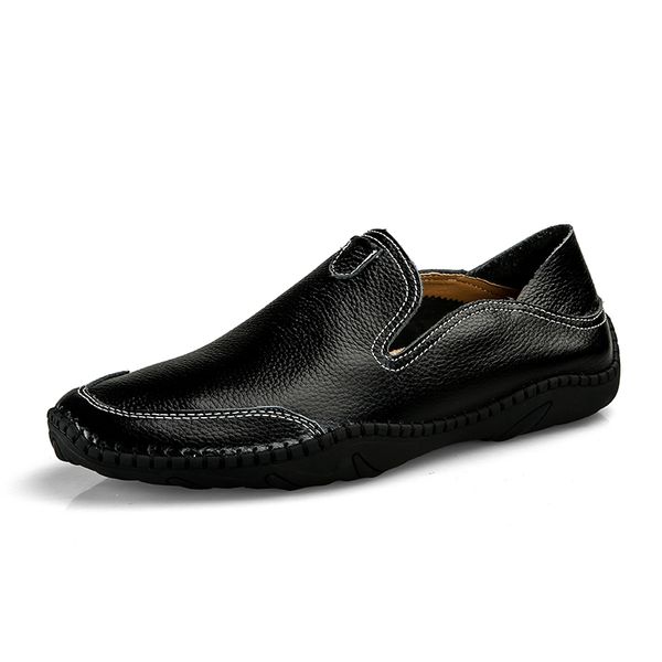 quality genuine leather men casual shoes fashion men's driving shoe handmade men loafer shoes flats big size 38-47 moccasins, Black
quality genuine leather men casual shoes fashion men's driving shoe handmade men loafer shoes flats big size 38-47 moccasins, Black