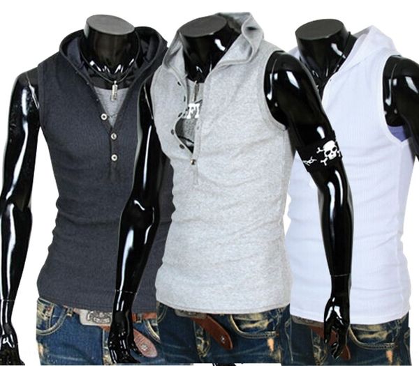 3ptur summer new fashion hooded design slim sleeveless korean summer new fashion hooded design slim sleeveless t-shirt vest korean t-shirt v, Black;white
3ptur summer new fashion hooded design slim sleeveless korean summer new fashion hooded design slim sleeveless t-shirt vest korean t-shirt v, Black;white