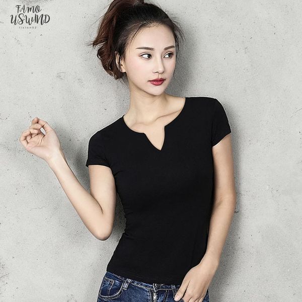 cotton women t shirt v neck short sleeve women shirt all match lady black white gray yellow shir
cotton women t shirt v neck short sleeve women shirt all match lady black white gray yellow shir