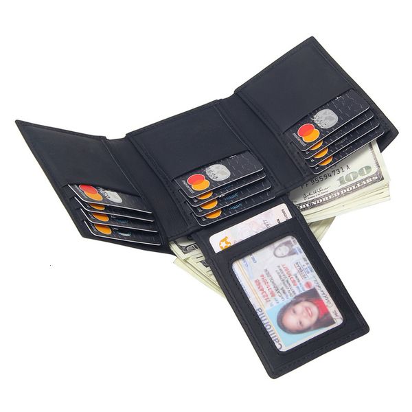 rfid men wallets genuine leather trifold black wallets male solid multi card slots purse small short wallet for credit cards, Red;black
rfid men wallets genuine leather trifold black wallets male solid multi card slots purse small short wallet for credit cards, Red;black