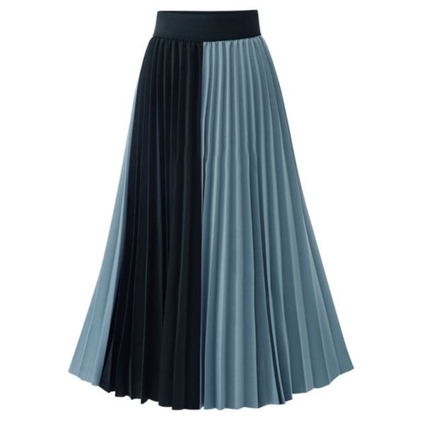 summer 2020 new arrivals euro style midi pleated skirt for women blue apricot skirts womens elastic waist saia, Black
summer 2020 new arrivals euro style midi pleated skirt for women blue apricot skirts womens elastic waist saia, Black