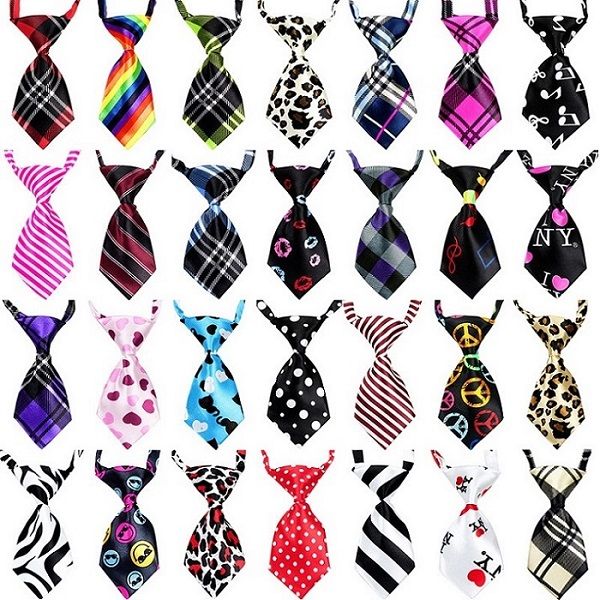 

Dog Ties Adjustable Pet Bowties Neckties Pack Dog Bow Ties Collar for Holiday Festival Dog Collar Grooming Accessories Gift for Dogs Cats