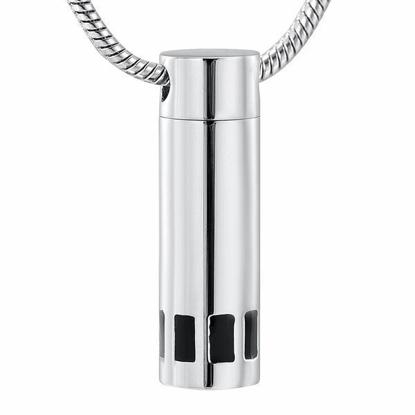 lkj11945 blank/ engravable new tube cremation necklace for human ash keepskae cylinder pet casket memorial jewelry, funnel, Silver
lkj11945 blank/ engravable new tube cremation necklace for human ash keepskae cylinder pet casket memorial jewelry, funnel, Silver