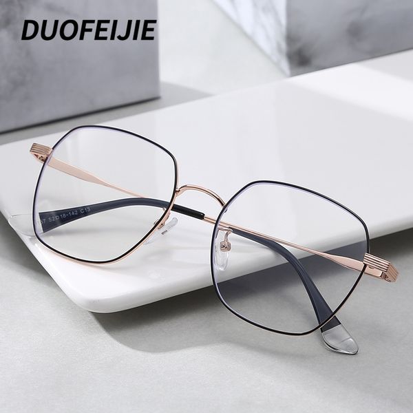 2020 new frame men's korean metal frame women's art anti-blue light glasses plain glasses 10157, Silver
2020 new frame men's korean metal frame women's art anti-blue light glasses plain glasses 10157, Silver
