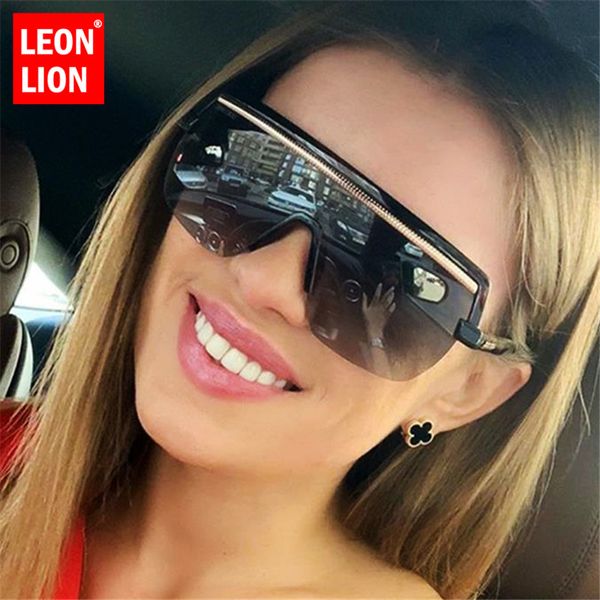leonlion 2020 vintage large frame sunglasses women brand designer luxury retro glasses driving gafas uv400, White;black
leonlion 2020 vintage large frame sunglasses women brand designer luxury retro glasses driving gafas uv400, White;black