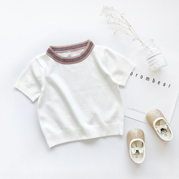2020 autumn new korean style girls cute all-match knitted short-sleeved children's trendy style children's clothing, Blue
2020 autumn new korean style girls cute all-match knitted short-sleeved children's trendy style children's clothing, Blue