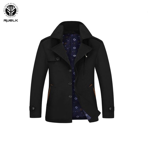 men's trench coats ruelk 2021 autumn and winter casual windbreaker solid color anti-wrinkle mid-length business gentleman lapel, Tan;black
men's trench coats ruelk 2021 autumn and winter casual windbreaker solid color anti-wrinkle mid-length business gentleman lapel, Tan;black