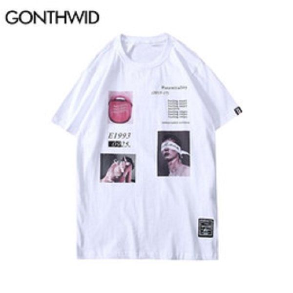 men funny print short hip cotton shirts tees hop women sleeve tshirts clothing casual streetwear harajuku male fashion creative ecjdo, Black
men funny print short hip cotton shirts tees hop women sleeve tshirts clothing casual streetwear harajuku male fashion creative ecjdo, Black