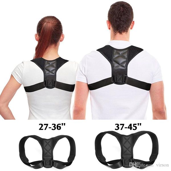 drop shipping adjustable back posture corrector clavicle spine back shoulder lumbar brace support belt posture correction brace, Black;blue
drop shipping adjustable back posture corrector clavicle spine back shoulder lumbar brace support belt posture correction brace, Black;blue