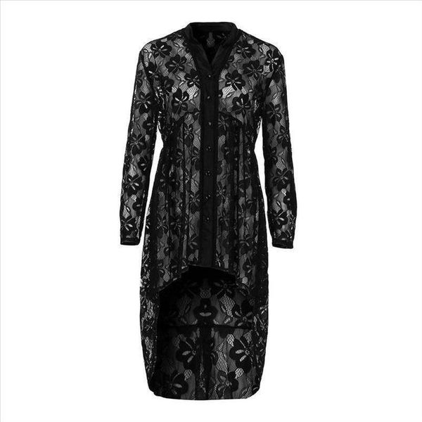 women black lace floral blouse see v neck through blouse women clothes plus size women blouse elegant lady top, White
women black lace floral blouse see v neck through blouse women clothes plus size women blouse elegant lady top, White