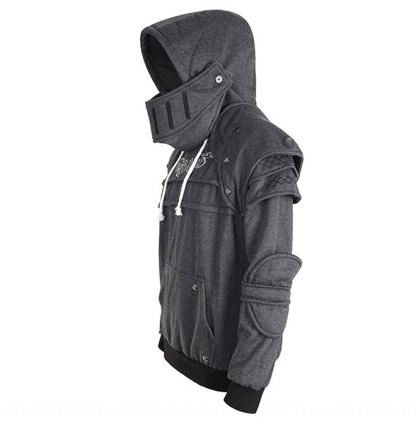 men's elbow drawstring hoodie sweater mask knight sweater hoodie cosplaywear european size, Black;red
men's elbow drawstring hoodie sweater mask knight sweater hoodie cosplaywear european size, Black;red