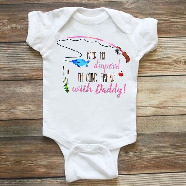 fishing daddy daughter onesie summer infant romper pack my diapers i' going fishing with baby boys girls jumpsuits clothes, Blue
fishing daddy daughter onesie summer infant romper pack my diapers i' going fishing with baby boys girls jumpsuits clothes, Blue