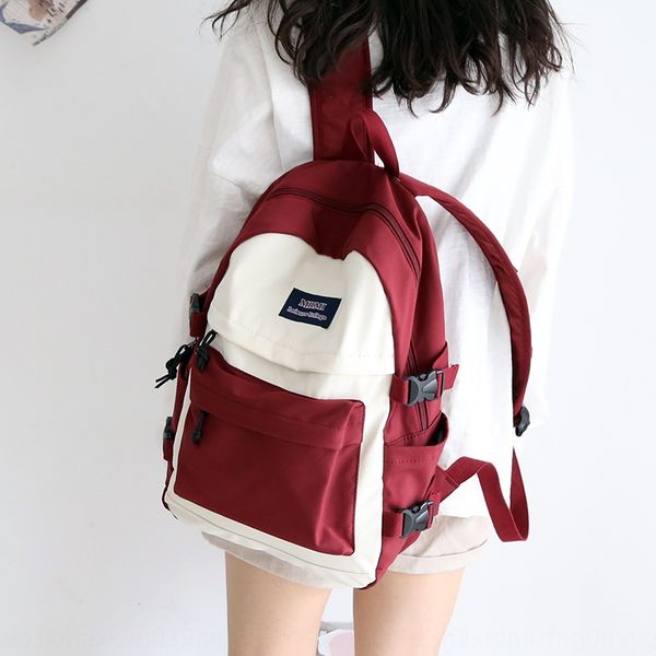 new nr tooling color matching schoolbag women's korean style all-match high schoolstudent bag backpack women's backpack, White
new nr tooling color matching schoolbag women's korean style all-match high schoolstudent bag backpack women's backpack, White