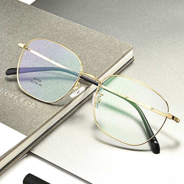 factory new men's myopia business simple myopia glasses thick gold plating full frame metal glasses frame, Silver
factory new men's myopia business simple myopia glasses thick gold plating full frame metal glasses frame, Silver