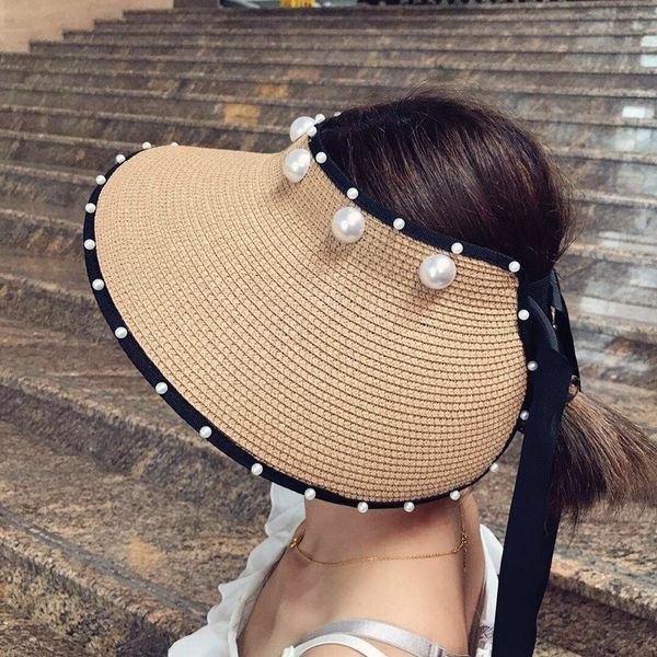szptq korean style small xiangfeng bottomless cap children's clothing pearl butterfly pearl bowknot ribbon empty hat summer straw woven, Blue;gray
szptq korean style small xiangfeng bottomless cap children's clothing pearl butterfly pearl bowknot ribbon empty hat summer straw woven, Blue;gray