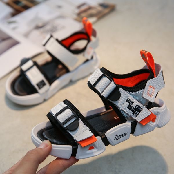 boys' and sandals 2020 new korean style middle and large children's sandals leather soft bottom student shoes, Black;red
boys' and sandals 2020 new korean style middle and large children's sandals leather soft bottom student shoes, Black;red