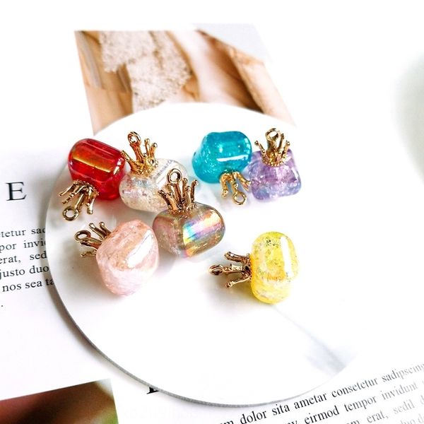 diy accessories temperament crown starry sky flash powder pendant earrings diy earrings earring earring pendant material accessories, Silver
diy accessories temperament crown starry sky flash powder pendant earrings diy earrings earring earring pendant material accessories, Silver