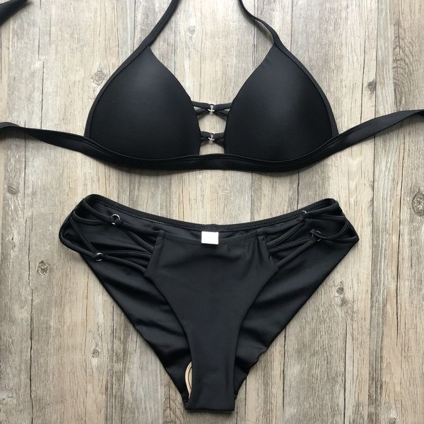 swimwear for women summer beachwear bikini 2020 new hollow out swimsuit backless bathing suit push up black set, White;black
swimwear for women summer beachwear bikini 2020 new hollow out swimsuit backless bathing suit push up black set, White;black