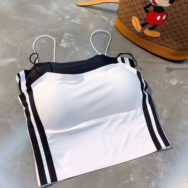 girl's back ice silk seamless camisole underwear oil painting sports style bra underwear oil painting fairy, White
girl's back ice silk seamless camisole underwear oil painting sports style bra underwear oil painting fairy, White