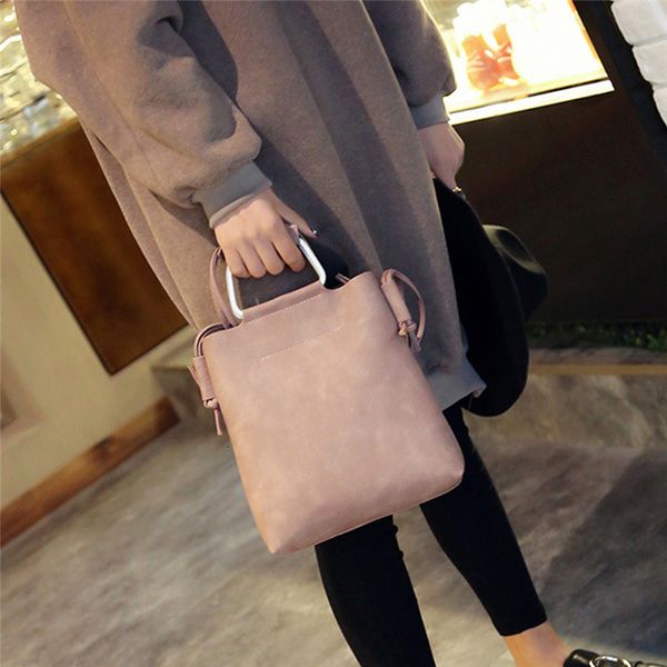 корейский застежка стиль леди портативный металлический браслет bucket bag простой вскользь мешок плеча сплошного цвета zipper композитный м
корейский застежка стиль леди портативный металлический браслет bucket bag простой вскользь мешок плеча сплошного цвета zipper композитный м
