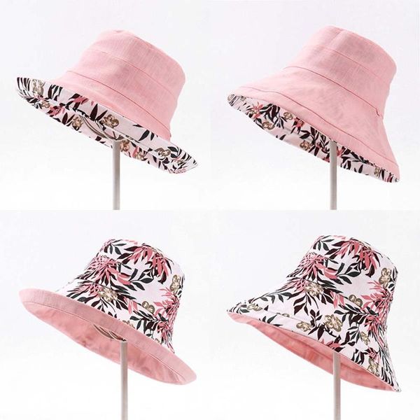 summer sun hats double-sided foldable women bucket hat wide brim cotton linen outdoor sunscreen vacation beach visor cap, Blue;gray
summer sun hats double-sided foldable women bucket hat wide brim cotton linen outdoor sunscreen vacation beach visor cap, Blue;gray