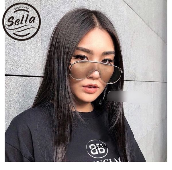 sella oversized women men conjoined pilot sunglasses brand designer colorful tint lens double rims sun glasses eyewear uv400, White;black
sella oversized women men conjoined pilot sunglasses brand designer colorful tint lens double rims sun glasses eyewear uv400, White;black